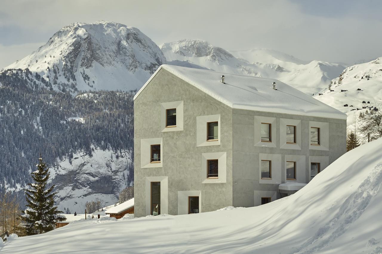 Pension Laresch Mathon Экстерьер фото